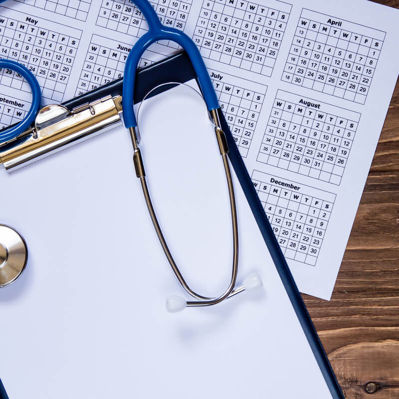 Ziek tijdens vakantie